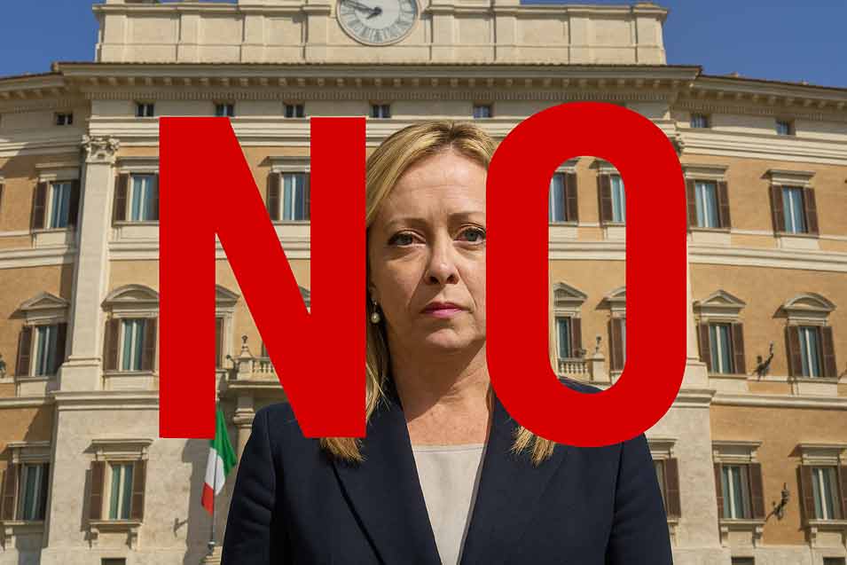 Verso L’Uno dice NO al Referendum che aumenta il potere politico